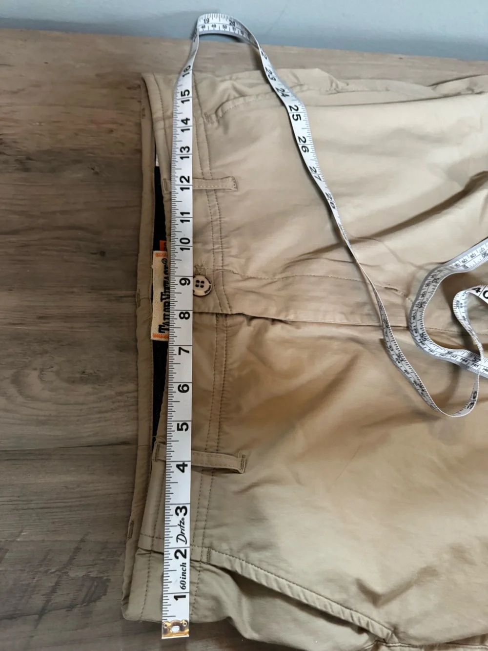 Tailor Vintage Khaki Flat-Front Men's Shorts